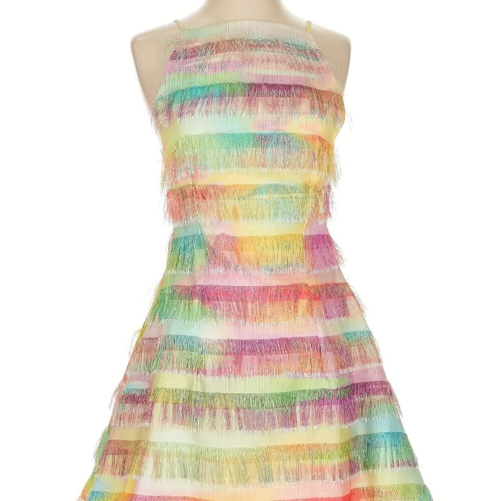 NWT Cult Gaia Rainbow Shannon Cocktail Dress 👗